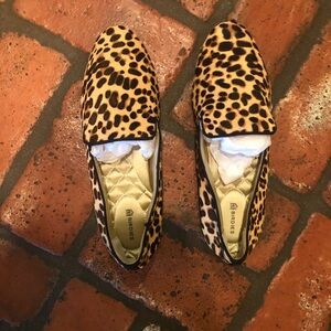 Birdie’s Cheetah Pony Hair Starling Flats